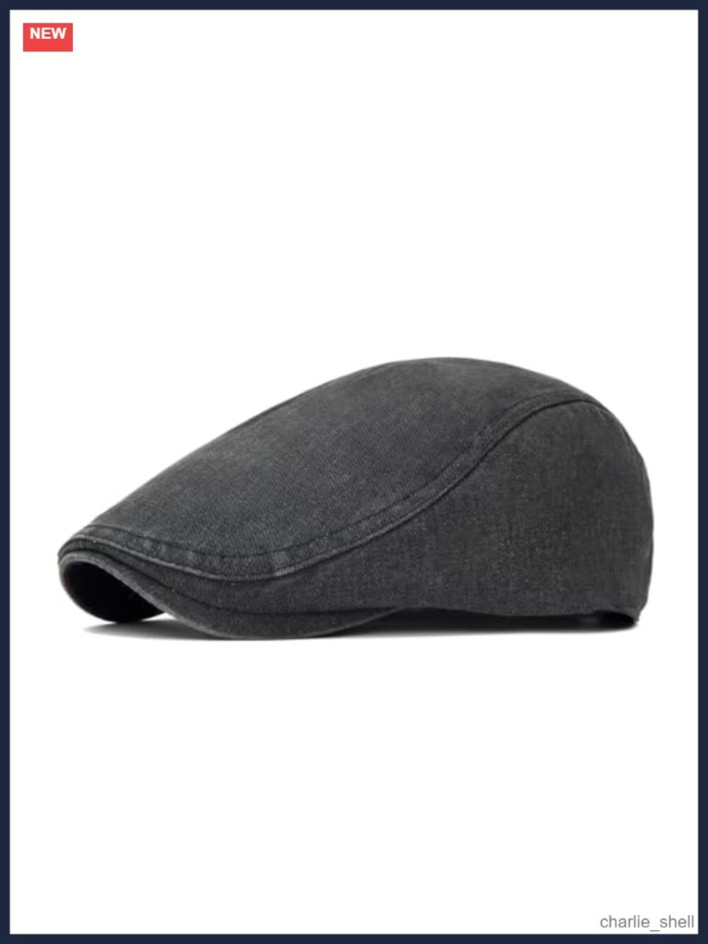 Men's Cotton Newsboy Cap Flat Gatsby Ivy Golf Cabbie Adjustable Hat